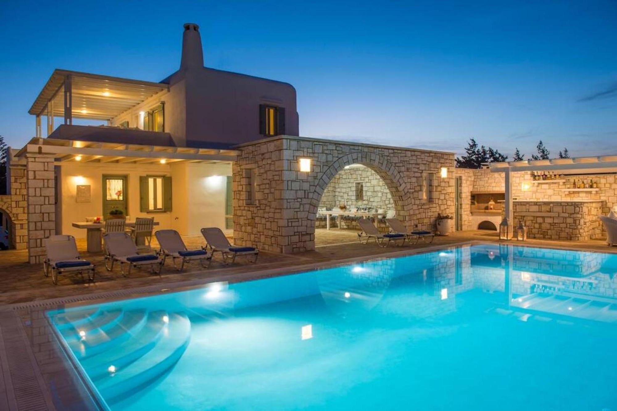Villa Dionysos In Aliki Экстерьер фото