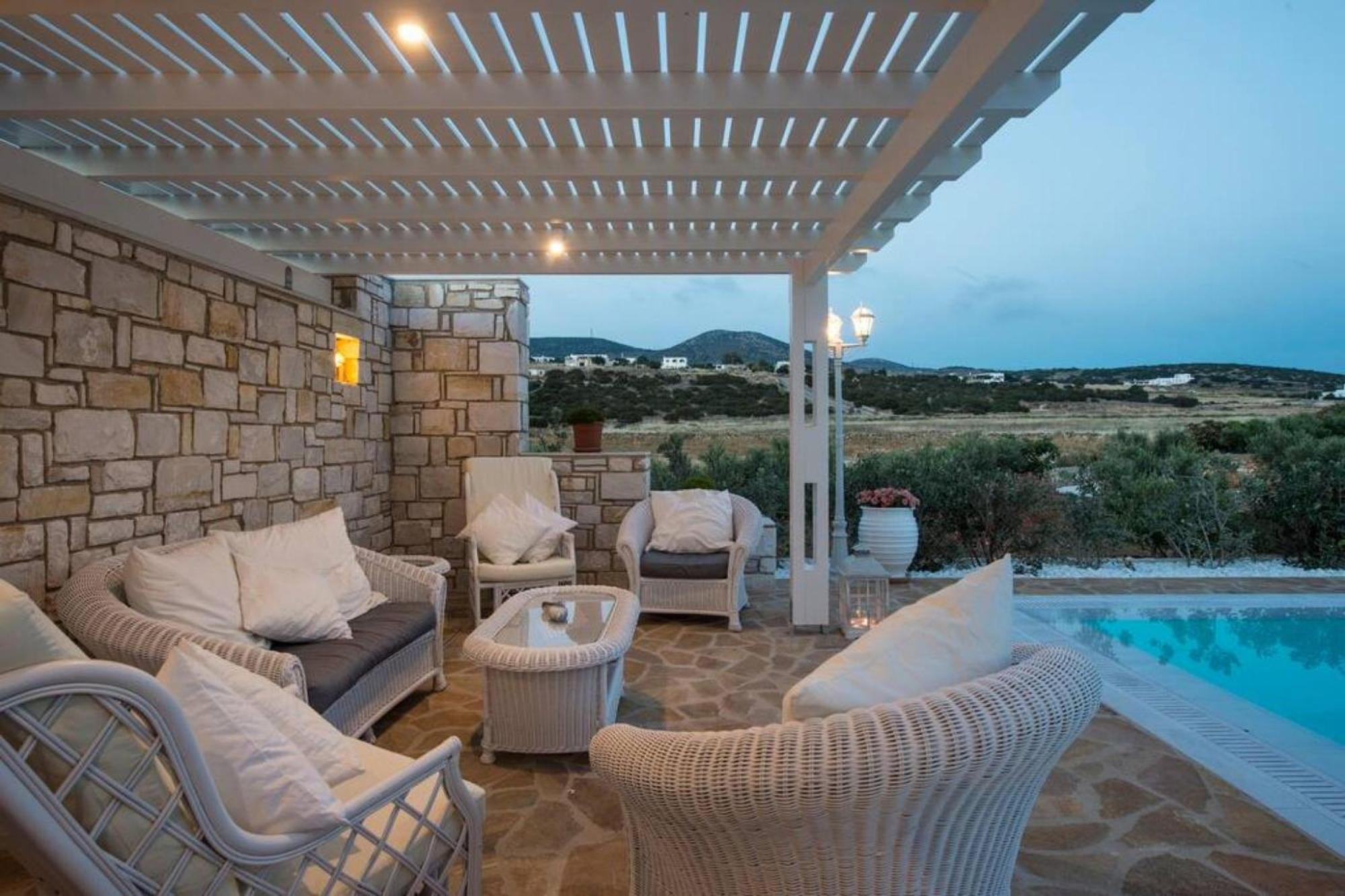 Villa Dionysos In Aliki Экстерьер фото
