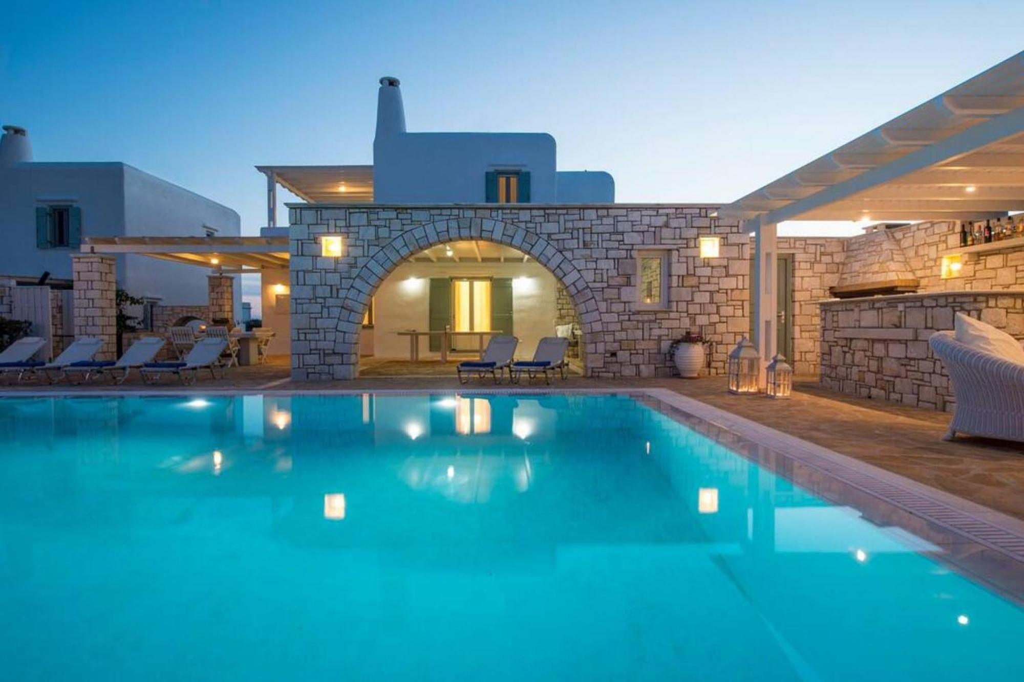 Villa Dionysos In Aliki Экстерьер фото
