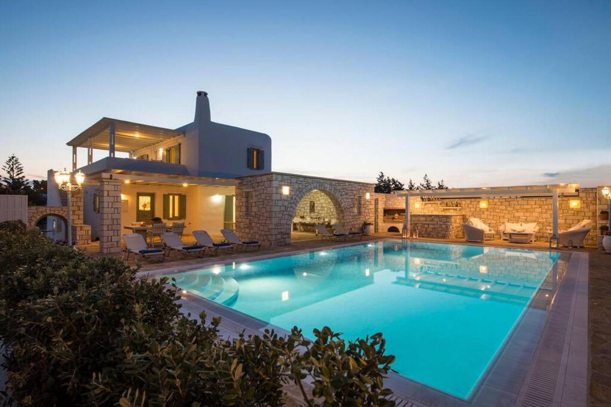 Villa Dionysos In Aliki Экстерьер фото