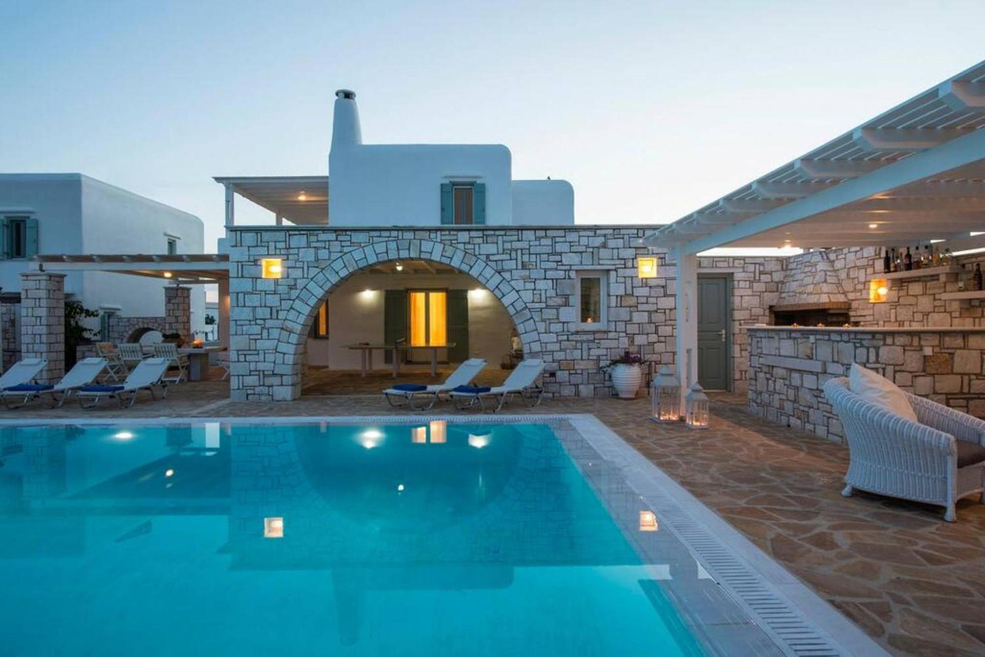 Villa Dionysos In Aliki Экстерьер фото